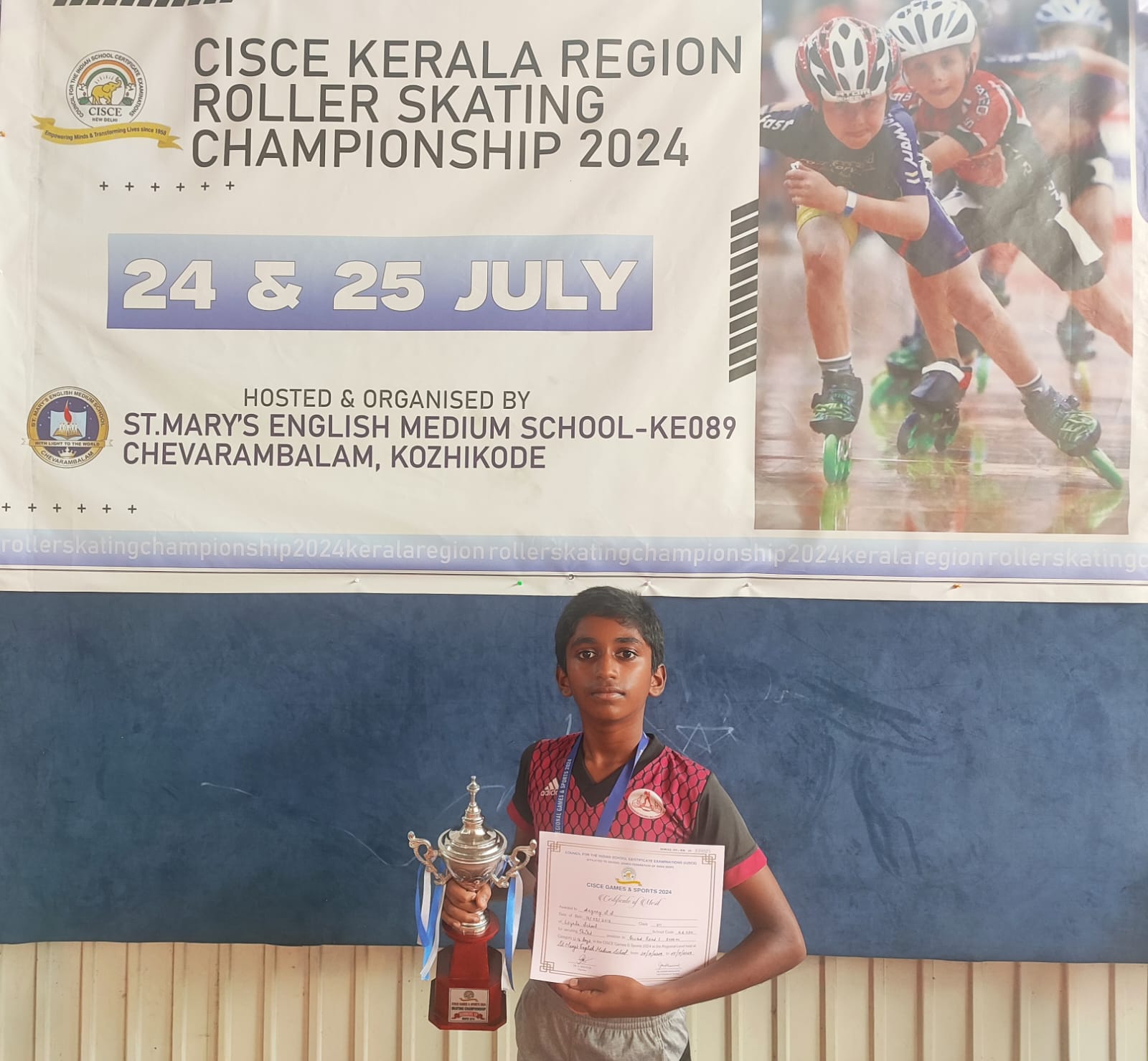 CISCE Kerala Region Roller Skating Championship